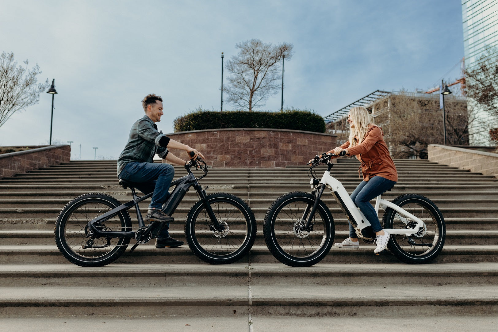 Riding an Ebike with your Loved Ones Old Blue