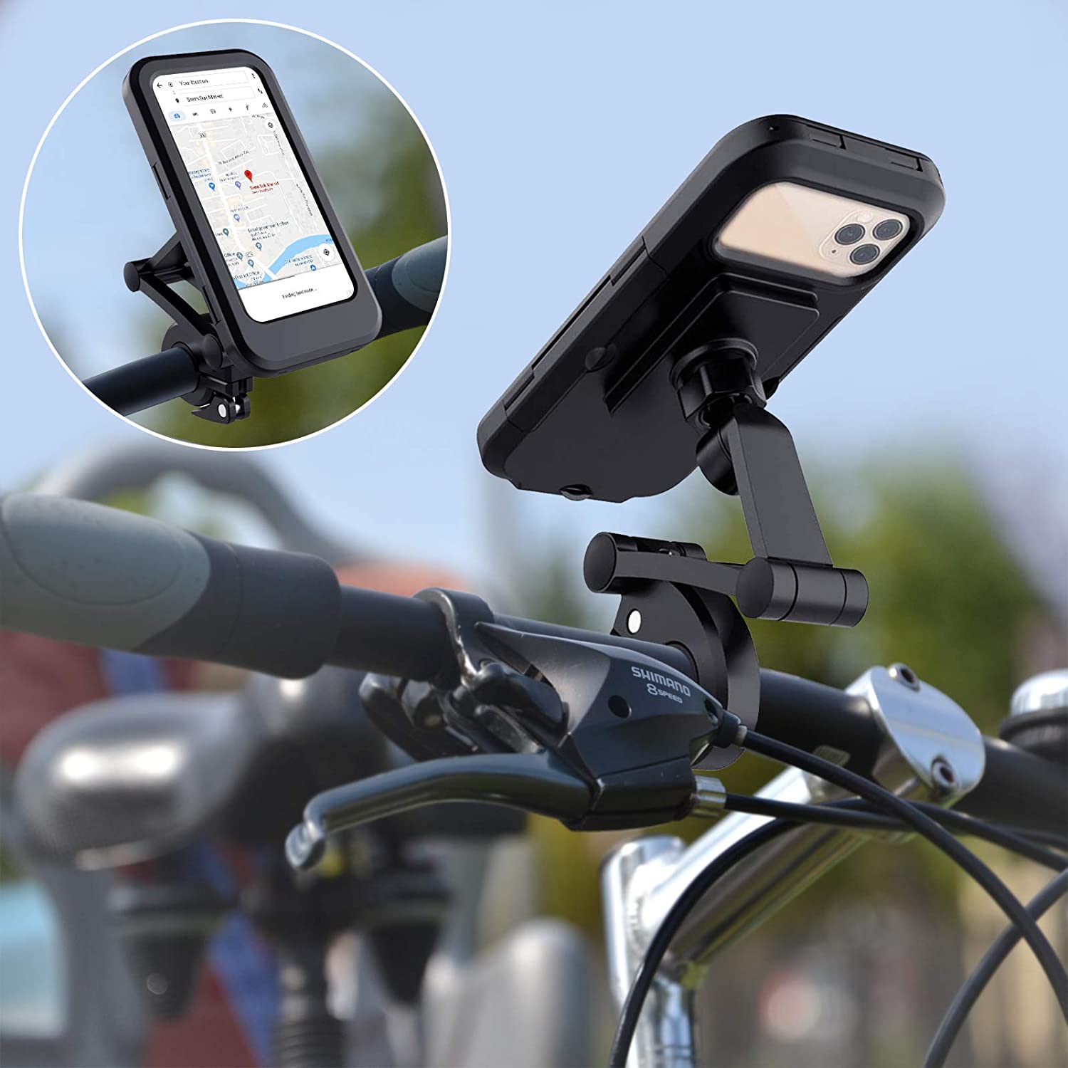 PROWheelX™ 360° Silicone Bike Cell Phone Holder